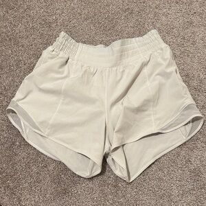 Women's Cream Lululemon Shorts